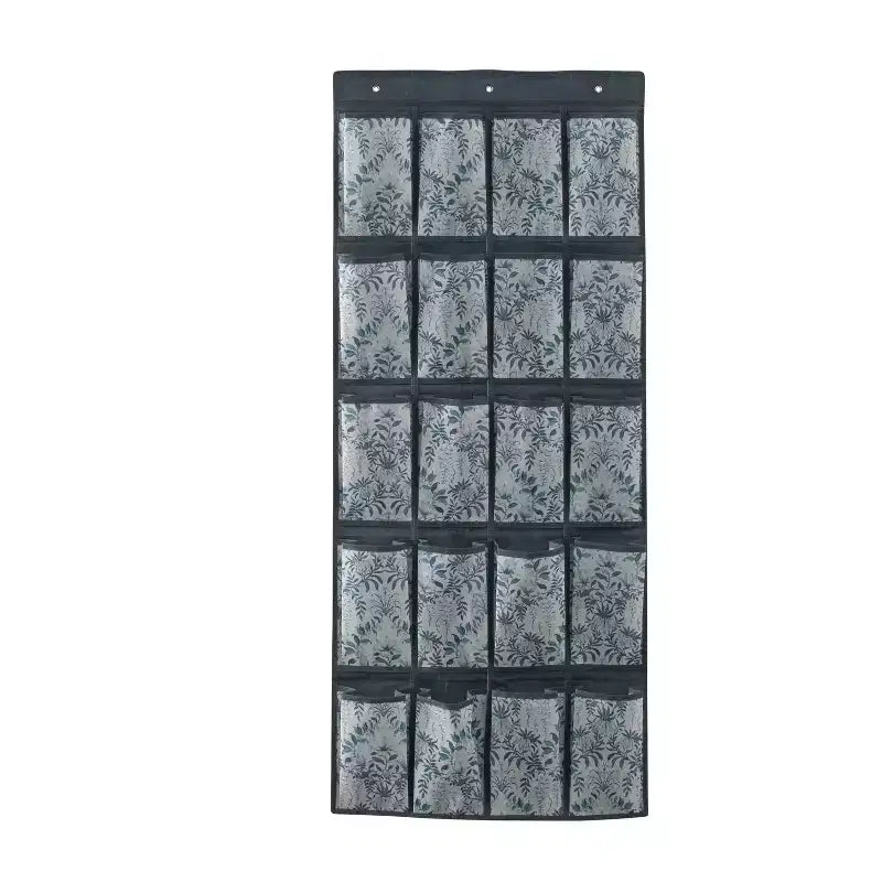 Laura Ashley - Nuovo organizer per scarpe da 20 tasche Parterre: scarpiera da appendere sopra la porta, multicolore, contiene 20 paia