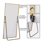 Specchio Dovelina 71A x 31L, a figura intera, specchio decorativo da parete, grande specchio da terra autoportante