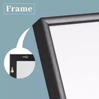 Specchio Dovelina 71A x 31L, a figura intera, specchio decorativo da parete, grande specchio da terra autoportante