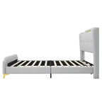 Christopher Knight Home King, letto moderno imbottito in ecopelle con testiera a giorno