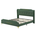 Christopher Knight Home King, letto moderno imbottito in ecopelle con testiera a giorno
