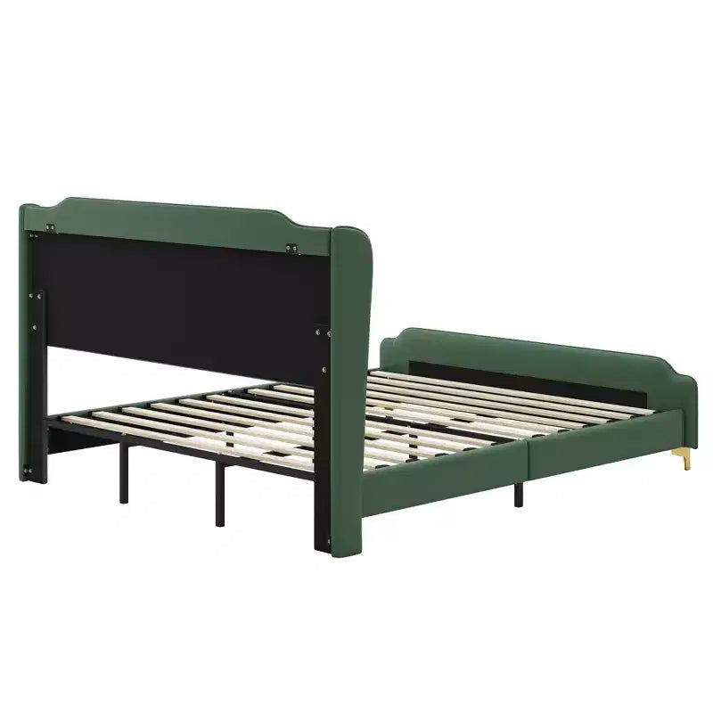 Christopher Knight Home King, letto moderno imbottito in ecopelle con testiera a giorno
