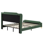 Christopher Knight Home King, letto moderno imbottito in ecopelle con testiera a giorno