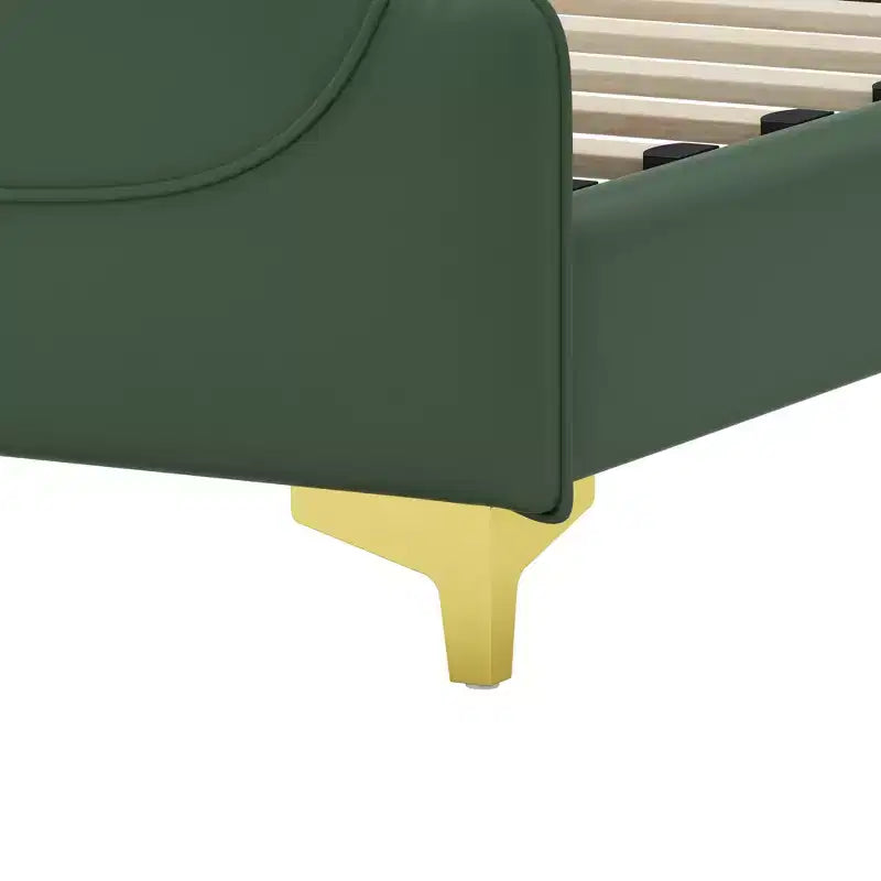 Christopher Knight Home King, letto moderno imbottito in ecopelle con testiera a giorno