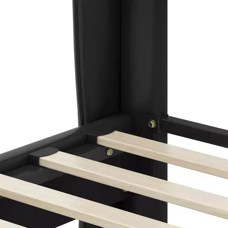 Christopher Knight Home King, letto moderno imbottito in ecopelle con testiera a giorno