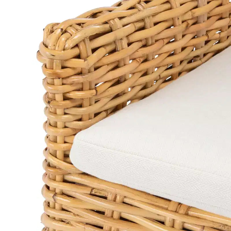 Sedia Nancy Rattan con Cuscino - ACH6518 - Safavieh
