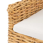 Sedia Nancy Rattan con Cuscino - ACH6518 - Safavieh