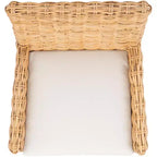 Sedia Nancy Rattan con Cuscino - ACH6518 - Safavieh
