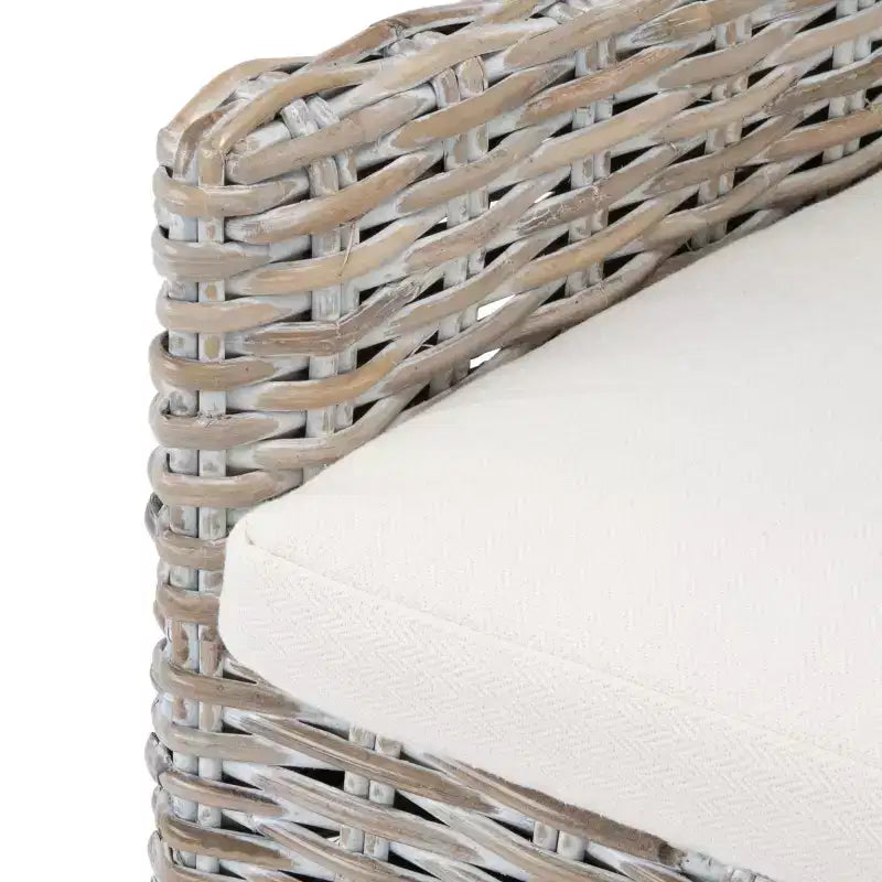 Sedia Nancy Rattan con Cuscino - ACH6518 - Safavieh