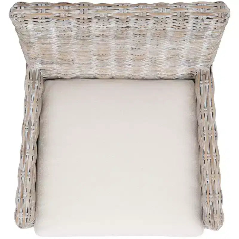 Sedia Nancy Rattan con Cuscino - ACH6518 - Safavieh