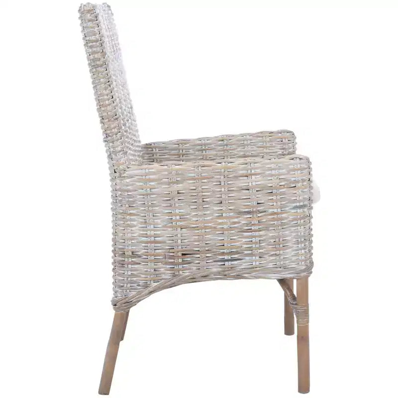 Sedia Nancy Rattan con Cuscino - ACH6518 - Safavieh