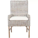 Nancy Rattan Accent Chair W/ Cushion - ACH6518 - Safavieh