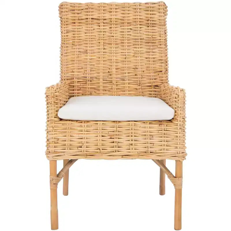 Sedia Nancy Rattan con Cuscino - ACH6518 - Safavieh