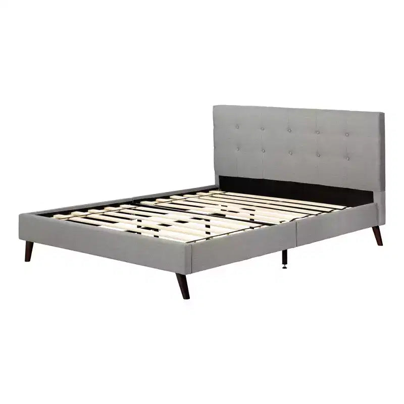 HomeStock Letto Imbottito con Piattaforma e Testiera