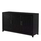 Mobile TV moderno 59W, console TV, centro di intrattenimento con ampio spazio di archiviazione e ripiani regolabili per TV fino a 65 pollici - ModernLuxe