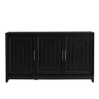 Mobile TV moderno 59W, console TV, centro di intrattenimento con ampio spazio di archiviazione e ripiani regolabili per TV fino a 65 pollici - ModernLuxe