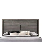 Letto King orientale Valdemar da 86" grigio anticato - Acme Furniture