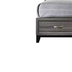 Letto King orientale Valdemar da 86" grigio anticato - Acme Furniture