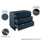 Cassettiera standard Granville Modern a 3 cassetti - Manhattan Comfort
