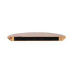 Console tavolo galleggiante in legno a semicerchio Kate and Laurel Colter, 28x3x14, naturale