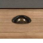 Tavolo consolle rettangolare in legno Kate and Laurel Rutledge, 48x16x32, marrone rustico