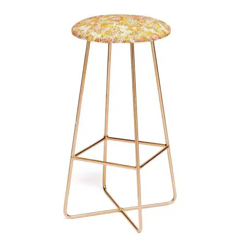 Sgabello da bar con motivo floreale Sundry Society - Deny Designs