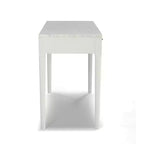Console in Marmo Bianco di Carrara Rettangolare Meno 36 della Collezione Bianco