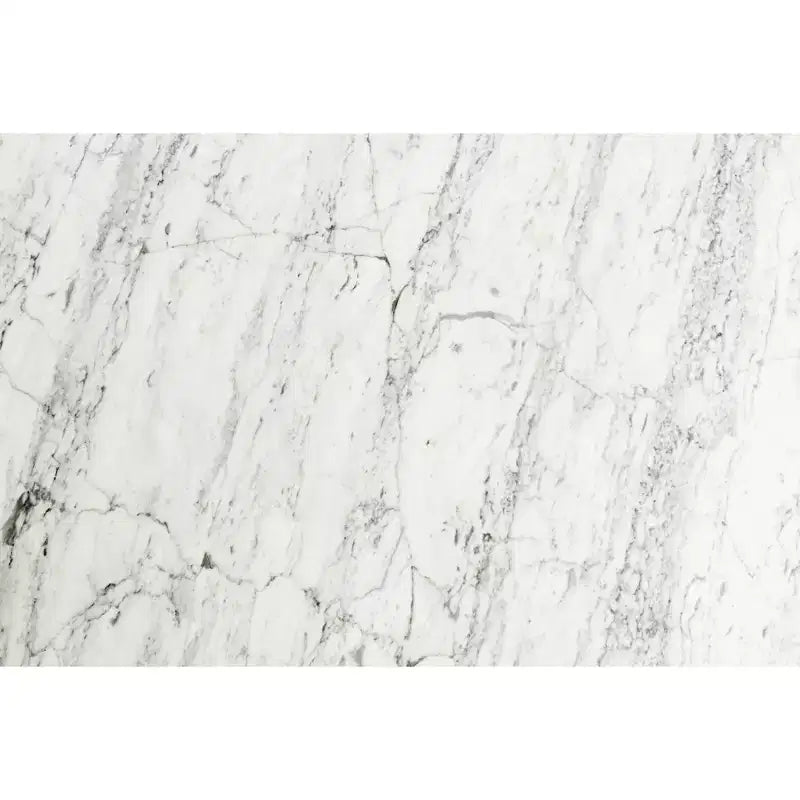 Tavolino da caffè quadrato in marmo bianco di Carrara italiano Vezzana 31 della collezione Bianco