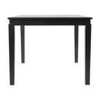 Flash Furniture Henry - Tavolo da pranzo in legno massello, rettangolare, di grado commerciale, per 4 persone