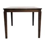 Flash Furniture Henry - Tavolo da pranzo in legno massello, rettangolare, di grado commerciale, per 4 persone