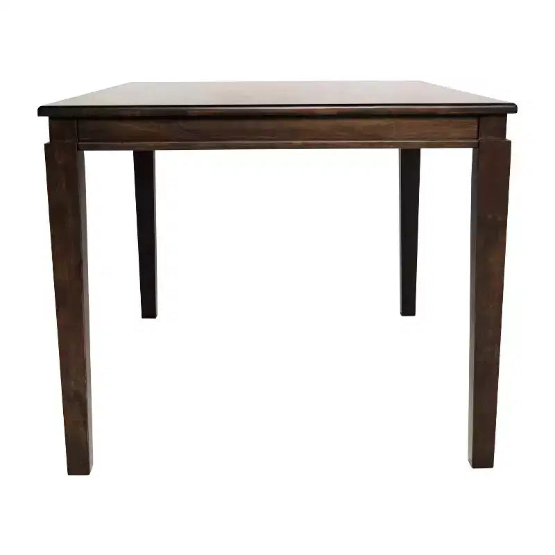 Flash Furniture Henry - Tavolo da pranzo in legno massello, rettangolare, di grado commerciale, per 4 persone