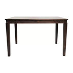 Flash Furniture Henry - Tavolo da pranzo in legno massello, rettangolare, di grado commerciale, per 4 persone