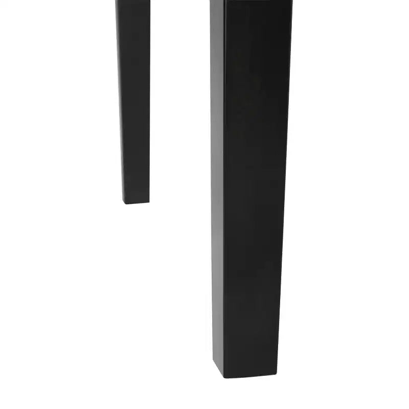 Flash Furniture Henry - Tavolo da pranzo in legno massello, rettangolare, di grado commerciale, per 4 persone