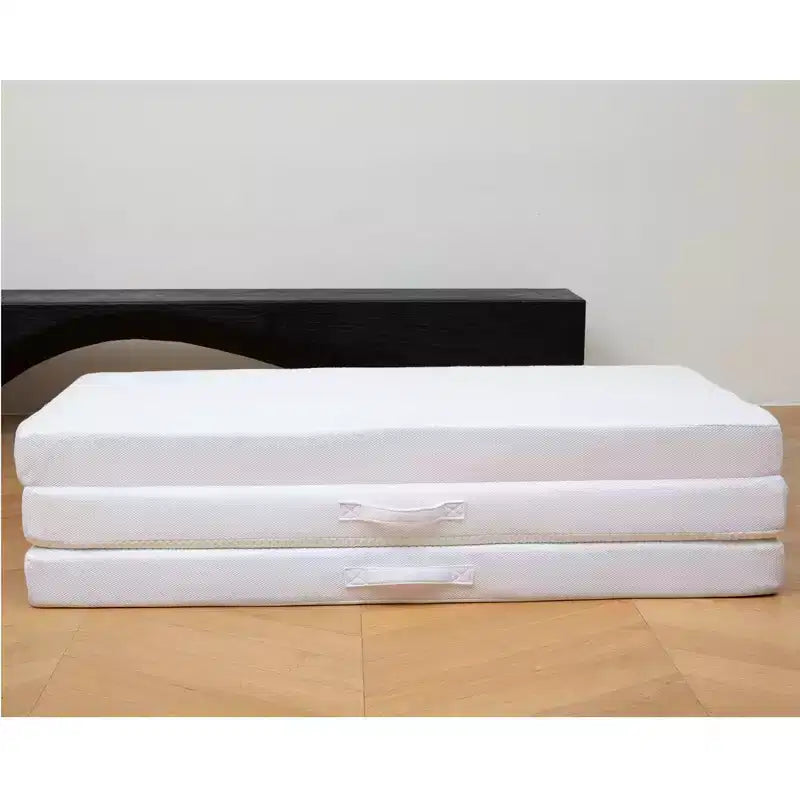 Cheer Collection Materasso Pieghevole a 4 Ante con 1 Strato in Memory Foam Gel Infuso