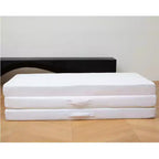 Cheer Collection Materasso Pieghevole a 4 Ante con 1 Strato in Memory Foam Gel Infuso