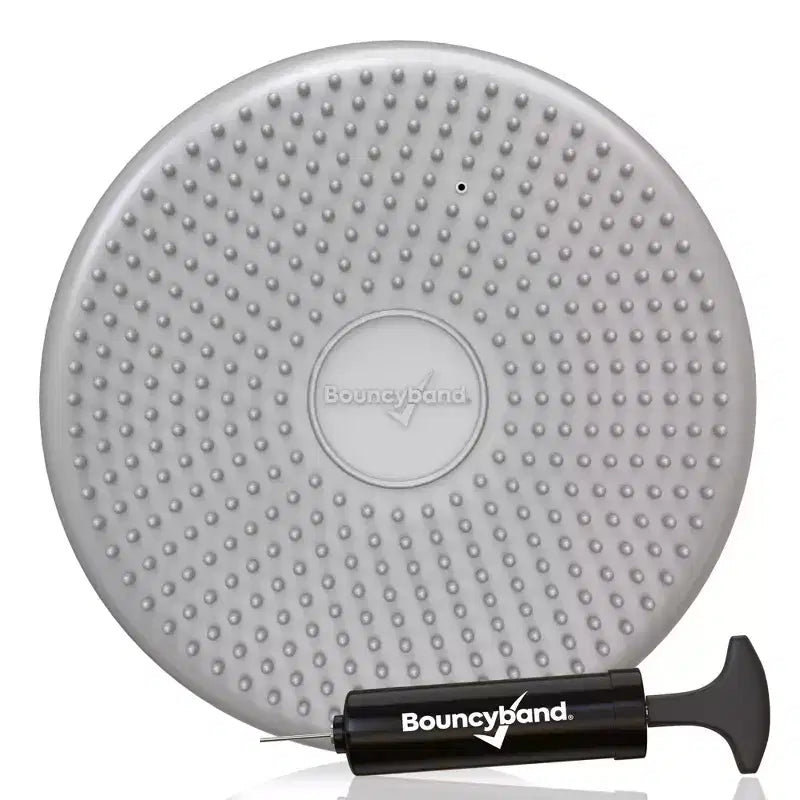 Cuscino sensoriale Bouncyband Little Wiggle Seat, argento