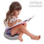Cuscino sensoriale Bouncyband Little Wiggle Seat, argento