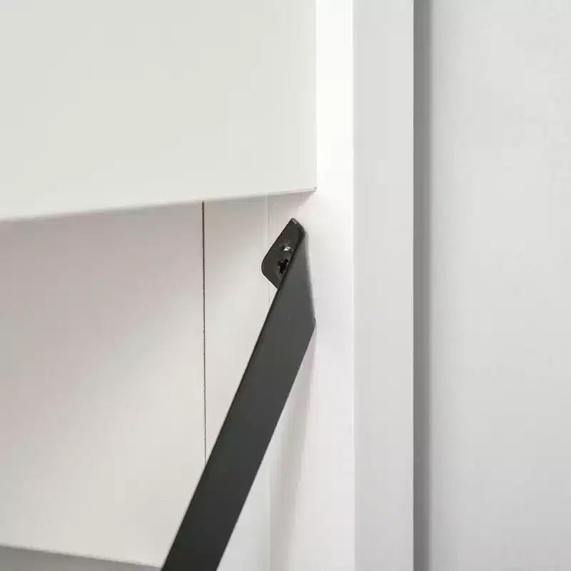 HOMCOM Scrivania da Computer da Fattoria con Credenza e Armadietto, Scrivania da Ufficio con Spazio di Archiviazione, per Studio