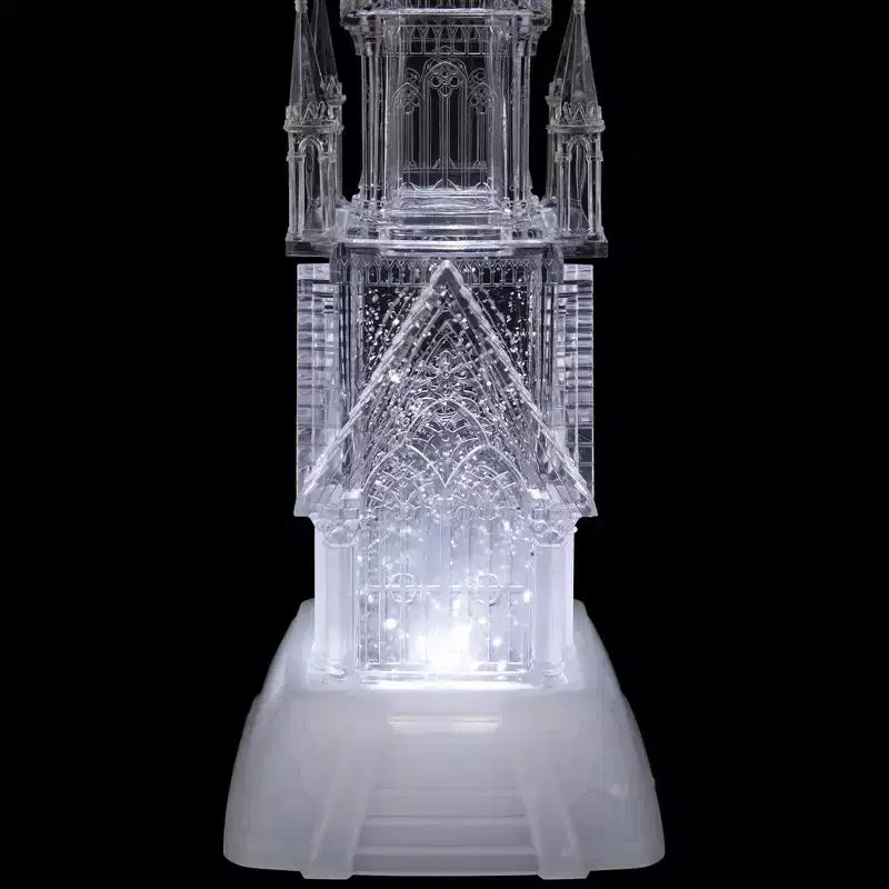 Decorazione Natalizia Acrilica Castello Illuminato a LED Northlight - 17.5