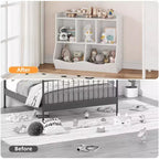 Whizmax Scaffale per bambini e libreria porta giocattoli con ripiani multipli e organizer a scomparti per camerette di maschietti e femminucce