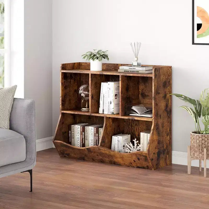 Whizmax Scaffale per bambini e libreria porta giocattoli con ripiani multipli e organizer a scomparti per camerette di maschietti e femminucce