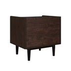 Set di 2 comodini a coste moderni Duane con cassetto - Manhattan Comfort