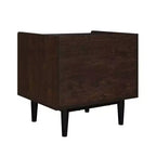 Set di 2 comodini a coste moderni Duane con cassetto - Manhattan Comfort