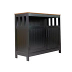 Flash Furniture Mayfield Buffet e Credenza Classici con Armadietto a Due Ante e Scaffale Aperto