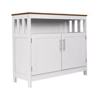 Flash Furniture Mayfield Buffet e Credenza Classici con Armadietto a Due Ante e Scaffale Aperto