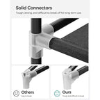 SONGMICS Armadio Guardaroba Portatile da 150 cm Appendiabiti Organizer con Copertura in Tessuto Non Tessuto