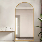 Specchio a tutta altezza con cornice in metallo – Decorativo da parete e da terra