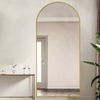 Specchio a tutta altezza con cornice in metallo – Decorativo da parete e da terra