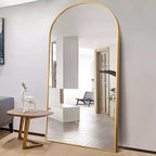 Specchio a tutta altezza con cornice in metallo – Decorativo da parete e da terra